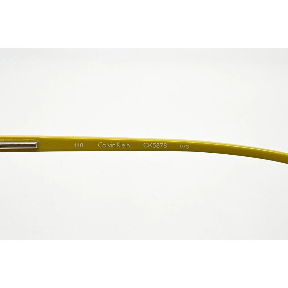 Calvin Klein Eyeglasses Frames Womens Black Yellow CK5878 49-18-140